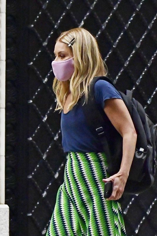 KELLY RIPA Out and About in New York 07/19/2021