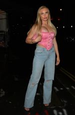 KELSEY STRATFORD at MNKY House in London 07/25/2021