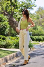 KENDALL JENNER at a Gas Station with Her 1960 Cadillac Eldorado 07/25/2021