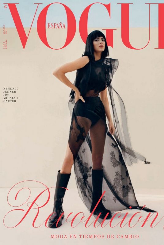 KENDALL JENNER in Vogue Magazine, Spain August 2021