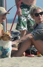 KESHA in Bikini Bottom at a Beach with Friends in Los Angeles 07/18/2021