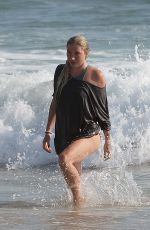KESHA in Bikini Bottom at a Beach with Friends in Los Angeles 07/18/2021