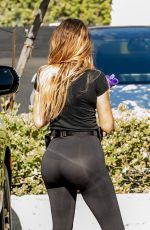 KHLOE KARDASHIAN Out and About in Calabasas 07/19/2021