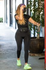 KHLOE KARDASHIAN Out and About in Calabasas 07/19/2021