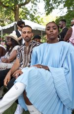 KIKI LAYNE at Pyer Moss Couture Show 07/10/2021