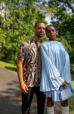 KIKI LAYNE at Pyer Moss Couture Show 07/10/2021