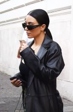 KIM KARDASHIAN Leaves Her Hotel in Rome 06/30/2021
