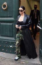 KIM KARDASHIAN Leaves Her Hotel in Rome 06/30/2021