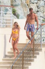 KIMBERLEY GARNER in Bikini in Antibes 07/10/2021