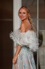 KIMBERLEY GARNER Leaves Martinez Hotel in Cannes 07/12/2021