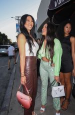 KIMORA LEE SIMMONS Out for Dinner with Her Daughters at Catch LA in West Hollywood 07/20/2021