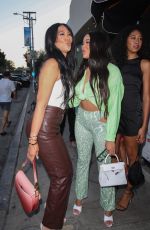 KIMORA LEE SIMMONS Out for Dinner with Her Daughters at Catch LA in West Hollywood 07/20/2021