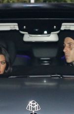 KOURTNEY KARDASHIAN and Travis Barker Leaves Nobu in Malibu 07/13/2021