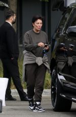 KRIS JENNER Arrives on a Private Jet at LAX in Los Angeles 07/01/2021
