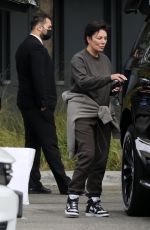 KRIS JENNER Arrives on a Private Jet at LAX in Los Angeles 07/01/2021