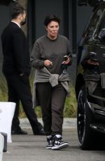 KRIS JENNER Arrives on a Private Jet at LAX in Los Angeles 07/01/2021