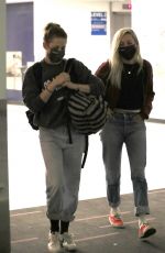 KRISTEN STEWART and DYLAN MEYER at Lax Airport in Los Angeles 07/08/2021