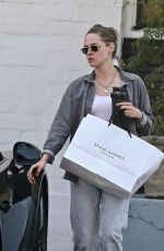 KRISTEN STEWART Leaves a Hair Salon in Los Angeles 07/16/2021