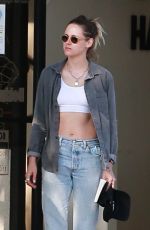 KRISTEN STEWART Leaves a Hair Salon in Los Angeles 07/16/2021