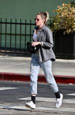 KRISTEN STEWART Leaves a Hair Salon in Los Angeles 07/16/2021
