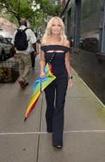 KRISTIN CHENOWETH Arrives at Live With Kelly and Ryan in New York 07/12/2021