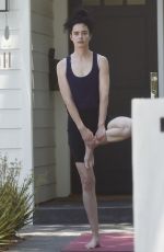KRYSTEN RITTER at a Yoga Session in Los Angeles 07/05/2021
