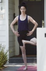 KRYSTEN RITTER at a Yoga Session in Los Angeles 07/05/2021