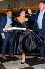 LADY GAGA Grabs a Pizza Out in New York 07/02/2021