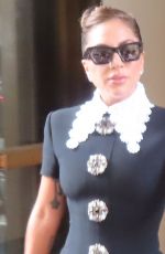 LADY GAGA Heading for Rehearsal with Tony Bennett in New York 07/30/2021