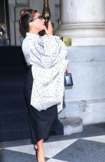 LADY GAGA Leaves Her Hotel in New York 07/02/2021