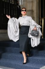 LADY GAGA Leaves Her Hotel in New York 07/02/2021