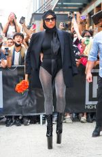 LADY GAGA Leaves Milk Studios in New York 07/28/2021