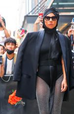 LADY GAGA Leaves Milk Studios in New York 07/28/2021