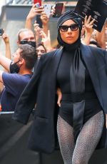 LADY GAGA Leaves Milk Studios in New York 07/28/2021