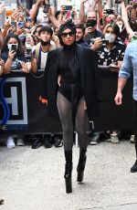 LADY GAGA Leaves Milk Studios in New York 07/28/2021