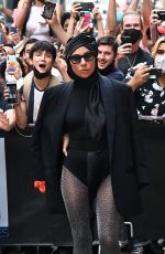 LADY GAGA Leaves Milk Studios in New York 07/28/2021