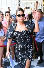 LADY GAGA Leaves Plaza Hotel in New York 06/30/2021