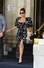 LADY GAGA Leaves Plaza Hotel in New York 06/30/2021