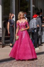 LADY VICTORIA HERVEY at Martinez Hotel at 74th Cannes Film Festival 07/14/2021