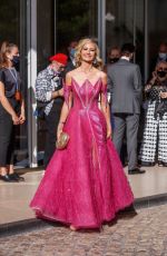 LADY VICTORIA HERVEY at Martinez Hotel at 74th Cannes Film Festival 07/14/2021