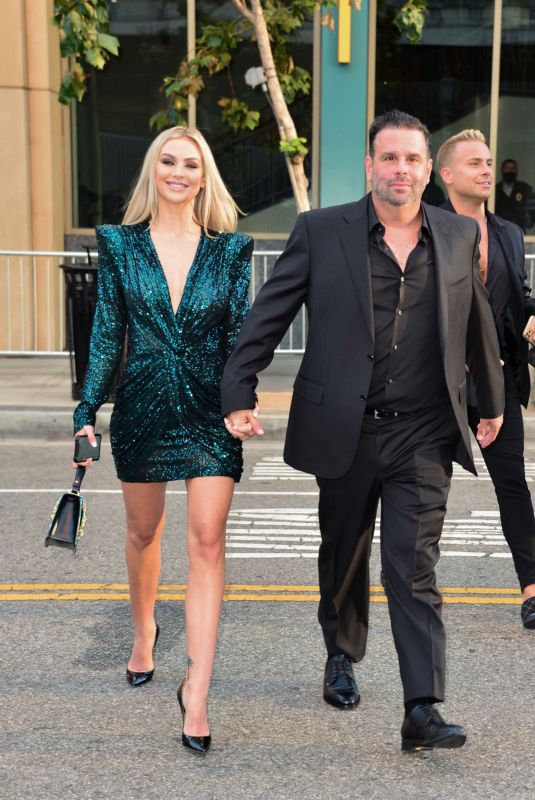 LALA KENT and Randall Emmett Arrives at Midnight In The Switchgrass Special Screening in Los Angeles 07/19/2021