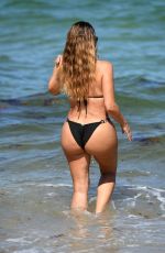 LARSA PIPPEN in Bikini at Beach in Miami 07/25/2021