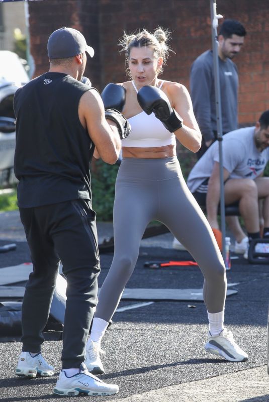 LAURA DUNDOVIC at a Boxing Session in Sydney 07/09/2021