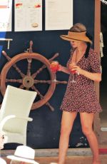 LAURA WHITMORE Out on Vacation in Majorca 07/28/2021