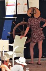 LAURA WHITMORE Out on Vacation in Majorca 07/28/2021