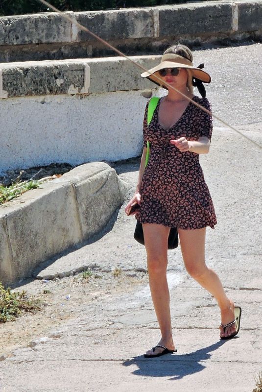 LAURA WHITMORE Out on Vacation in Majorca 07/28/2021