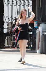LAUREN PARSEKIAN Out for Breakfast in Los Feliz 07/16/2021