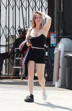 LAUREN PARSEKIAN Out for Breakfast in Los Feliz 07/16/2021