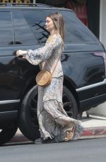 LAUREN PARSEKIAN Out Shopping in Los Angeles 07/13/2021
