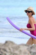 LAUREN SILVERMAN in Swimsuit at a Beach in Barbados 07/28/2021